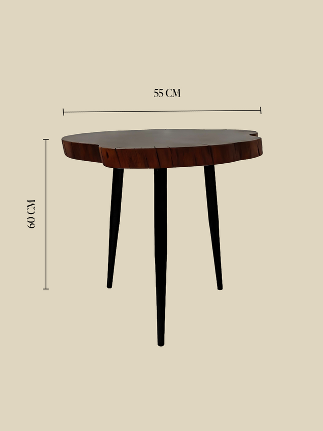 Logan Organic Shape Side Table - Large