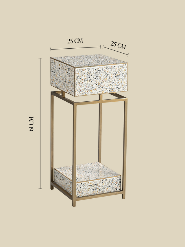 Brooks Terrazzo Side Table