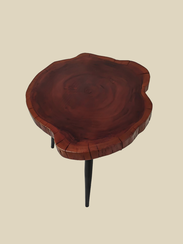 Logan Organic Shape Side Table - Small