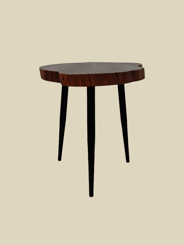 Logan Organic Shape Side Table - Small