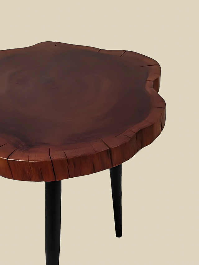 Logan Organic Shape Side Table - Small