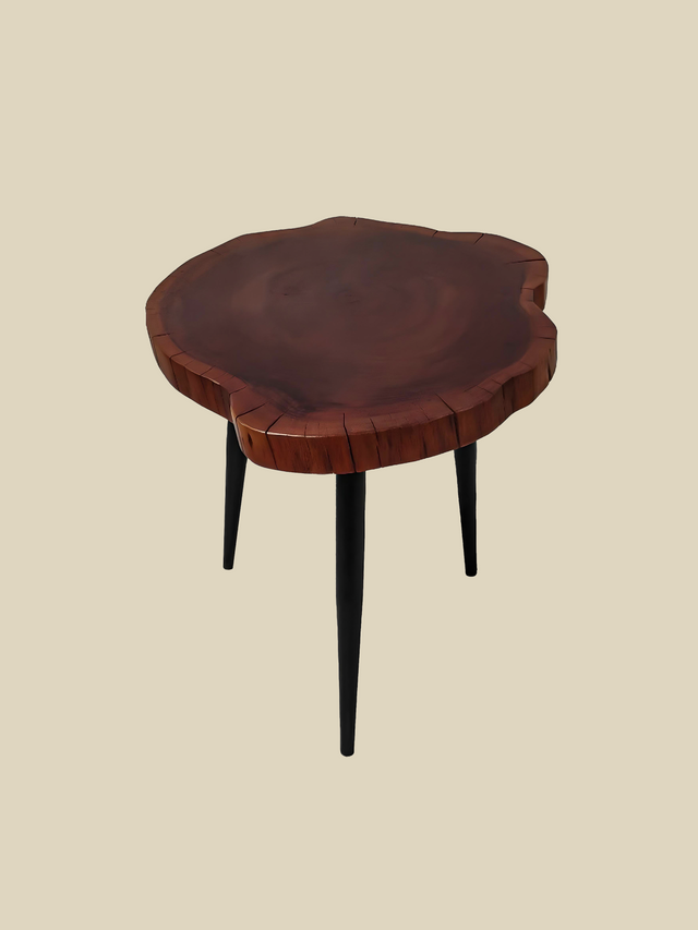 Logan Organic Shape Side Table - Small