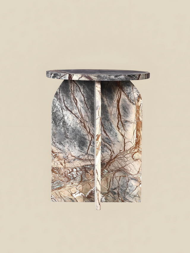 Petra Marble Side Table