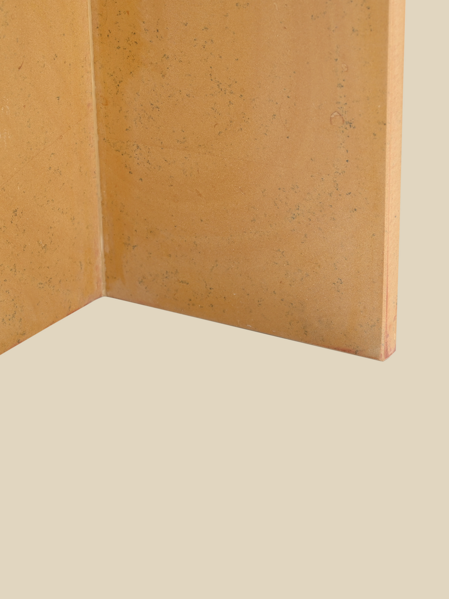 Petra Ochre Marble Side Table