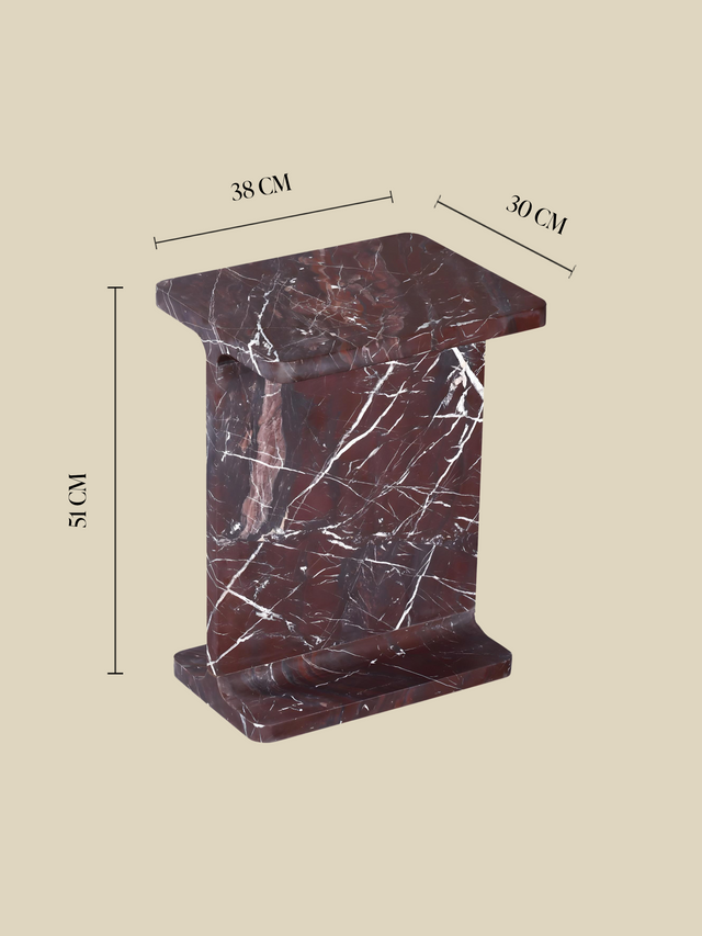 Cassian Marble Side Table