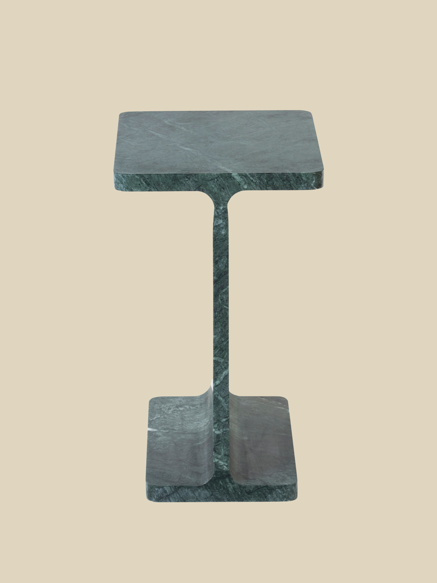 Cassian Green Marble Side Table
