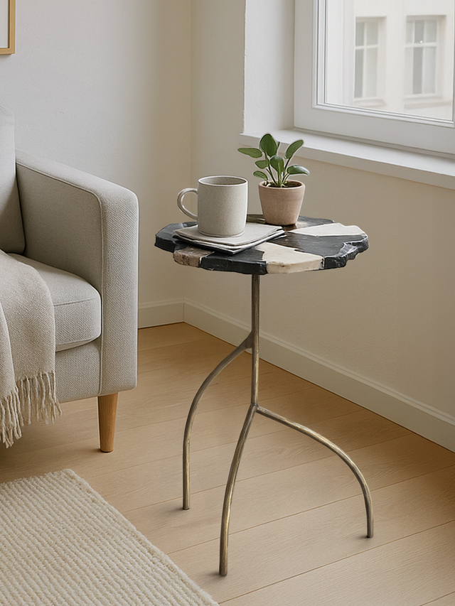 Maverik Terrazzo Side Table