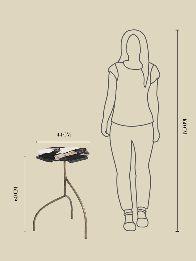 Maverik Terrazzo Side Table