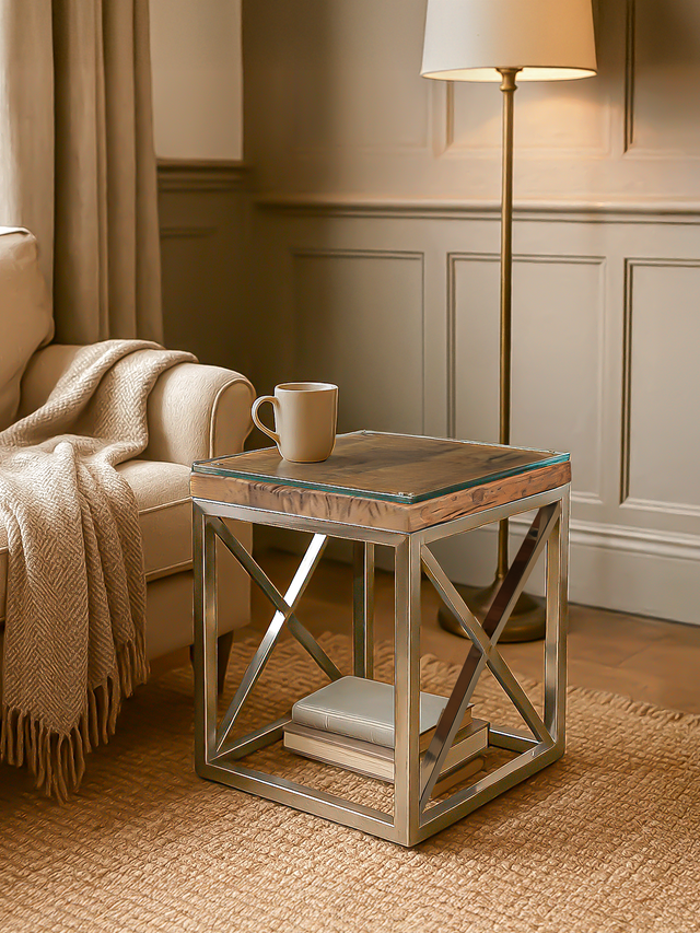 Remi Reclaimed Wood Side Table