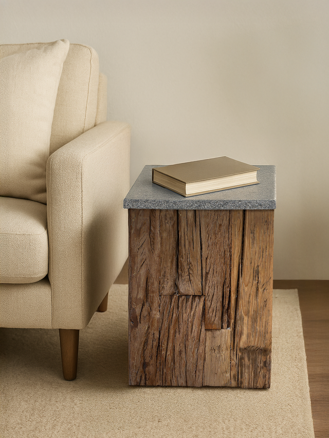 Hart Reclaimed Wood Side Table