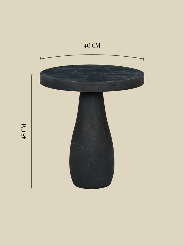 Ivie Wooden Side Table