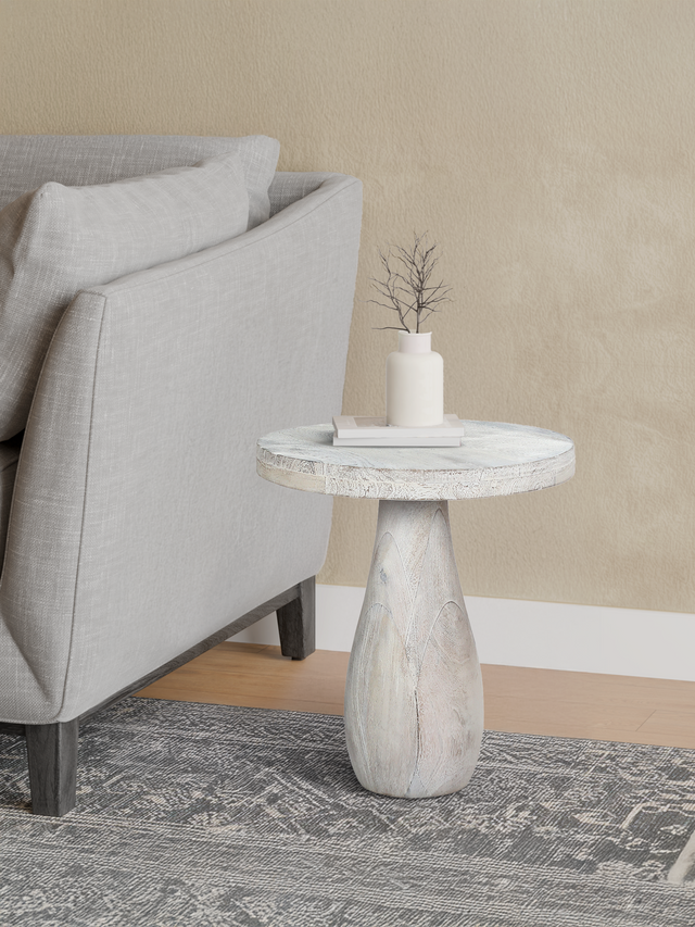 Eben Wooden Side Table