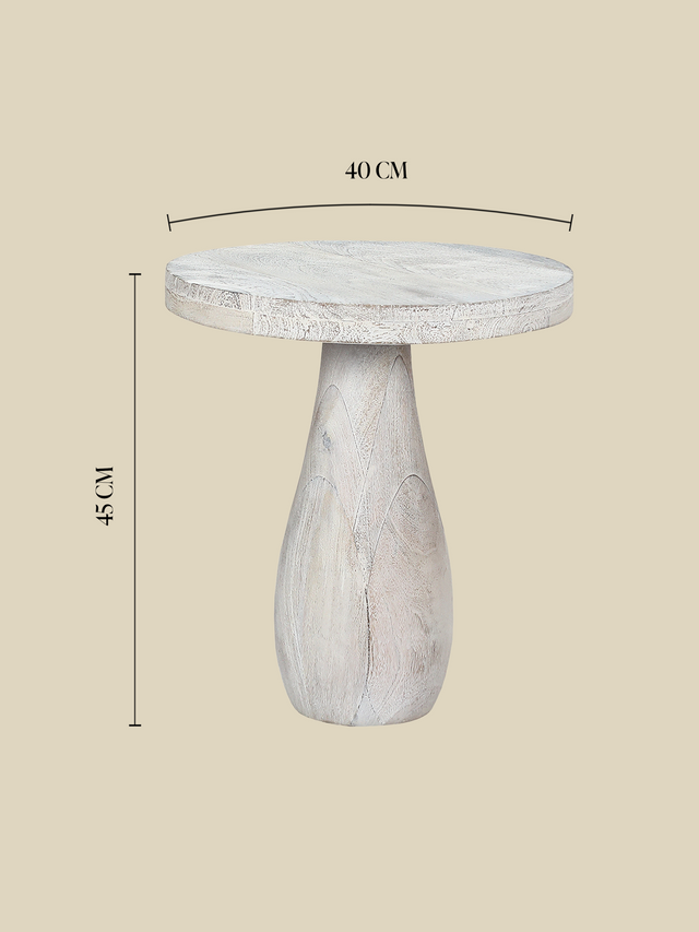 Eben Wooden Side Table
