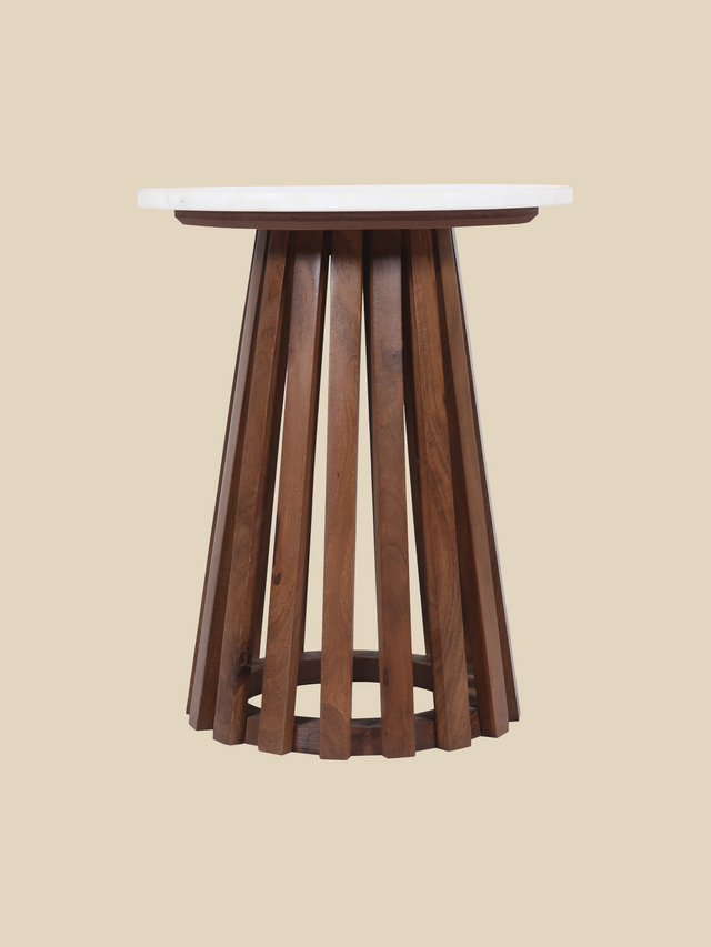 Livia Marble Side Table