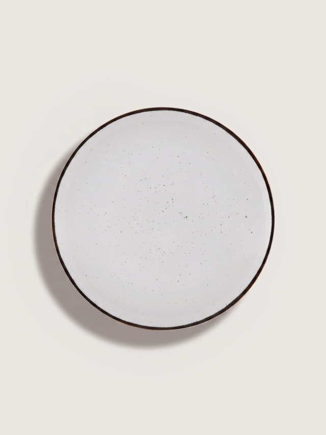 Isolde White Porcelain Dinner Plates - Set of 6