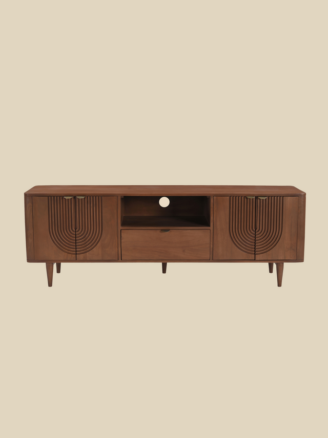 Ariso Mango Wood Media Unit