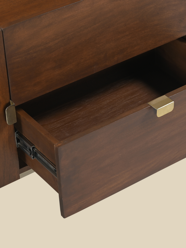 Jenna Mango Wood Media Unit