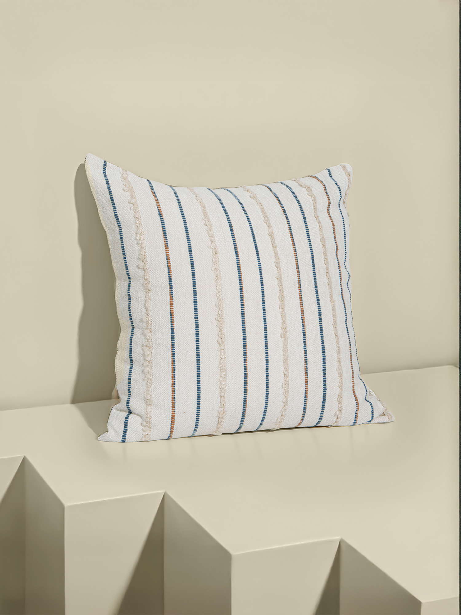 Neutral Glory Hand-woven Cushion