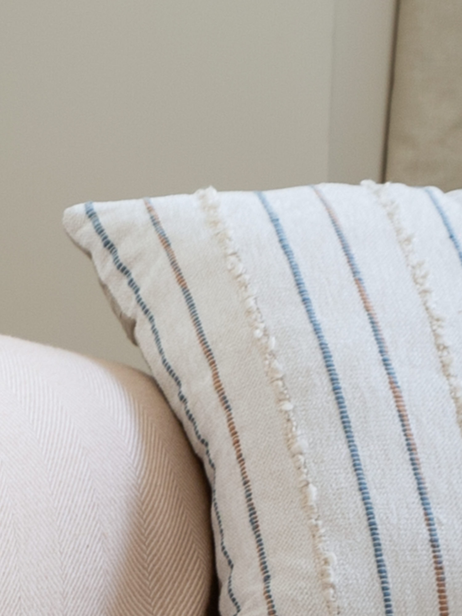 Neutral Glory Hand-woven Cushion