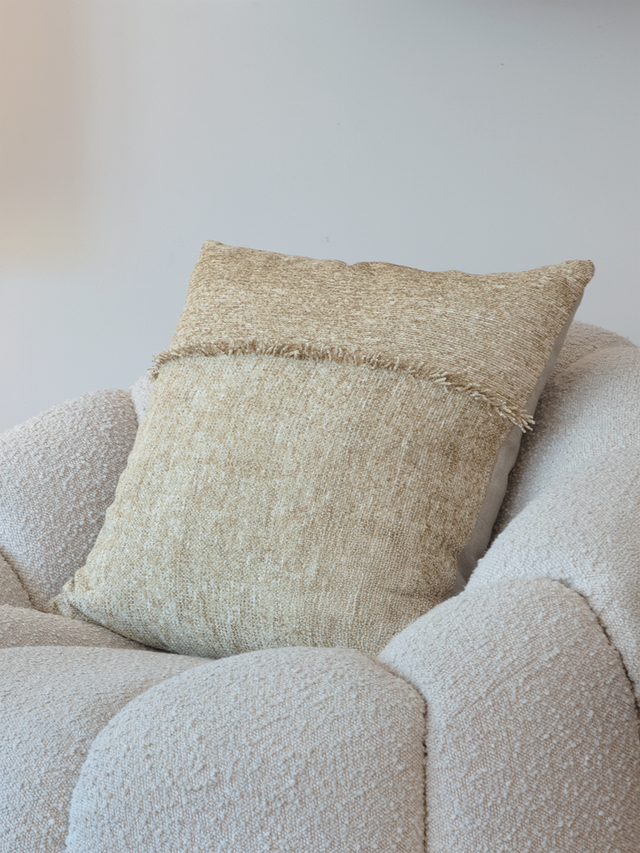 Sienna Sage Green Hand-woven Cushion