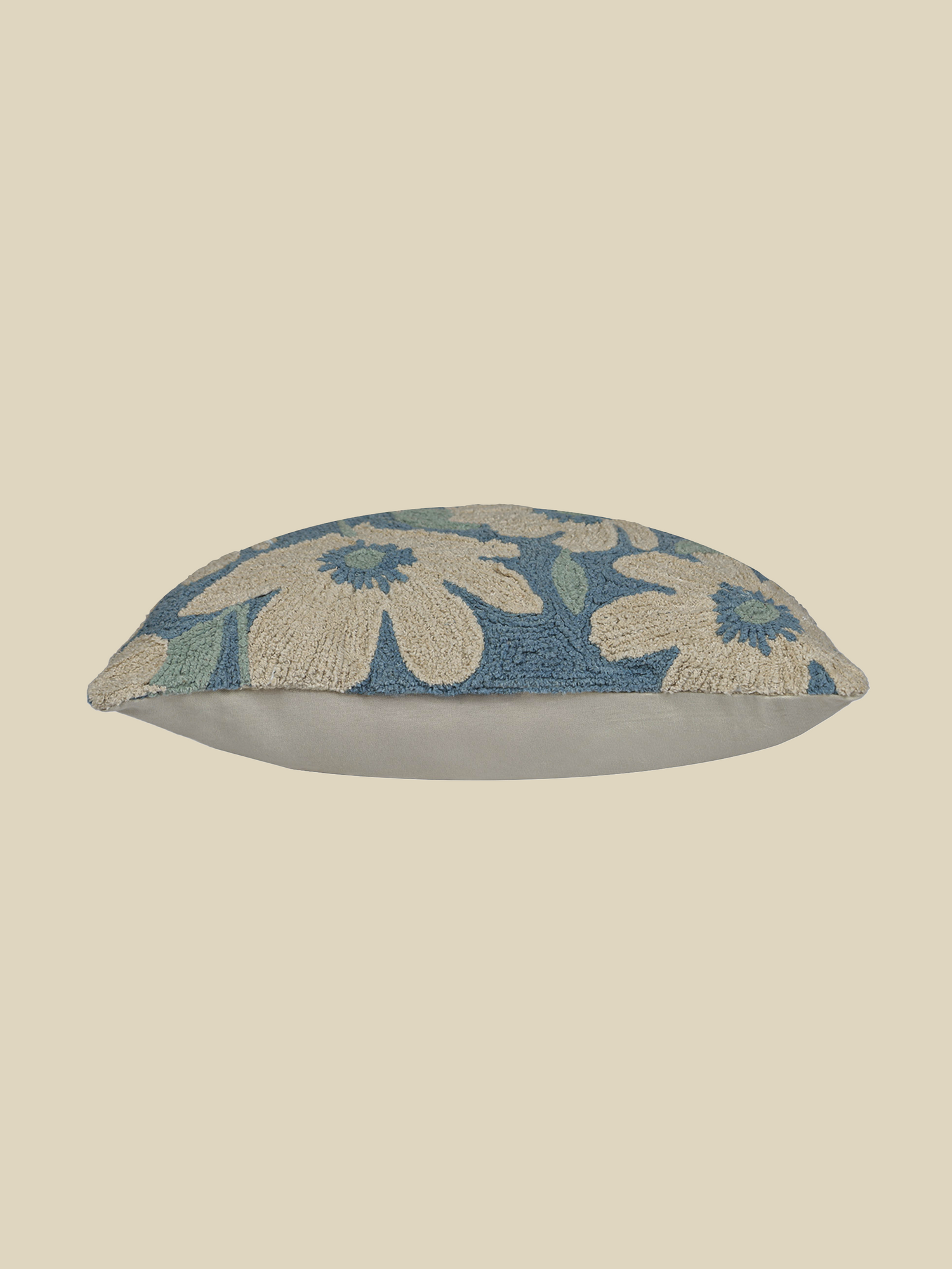 Salvia Cotton Floral Cushion