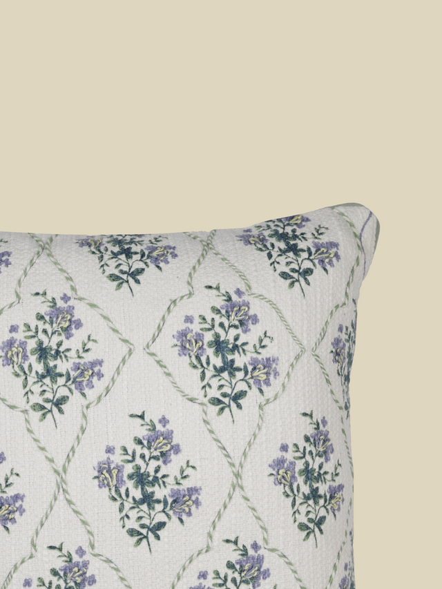 Lara Cotton Floral Cushion