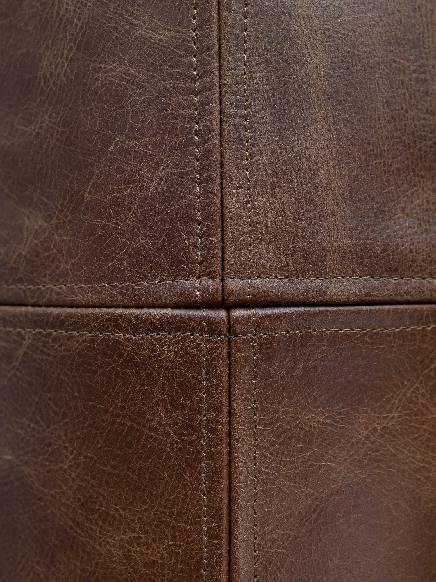 Sloane Brown Leather Cushion