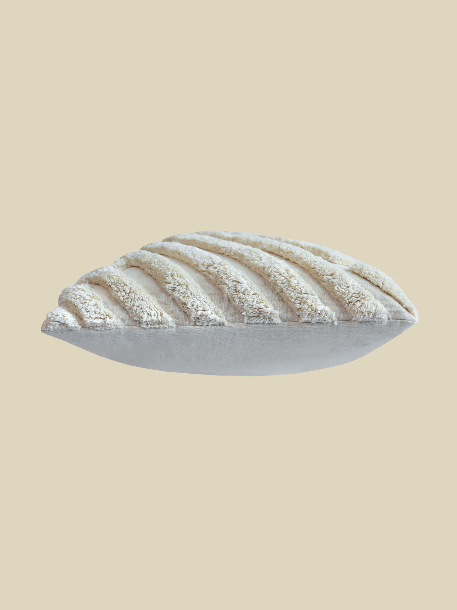 Avery Cream Cotton Cushion