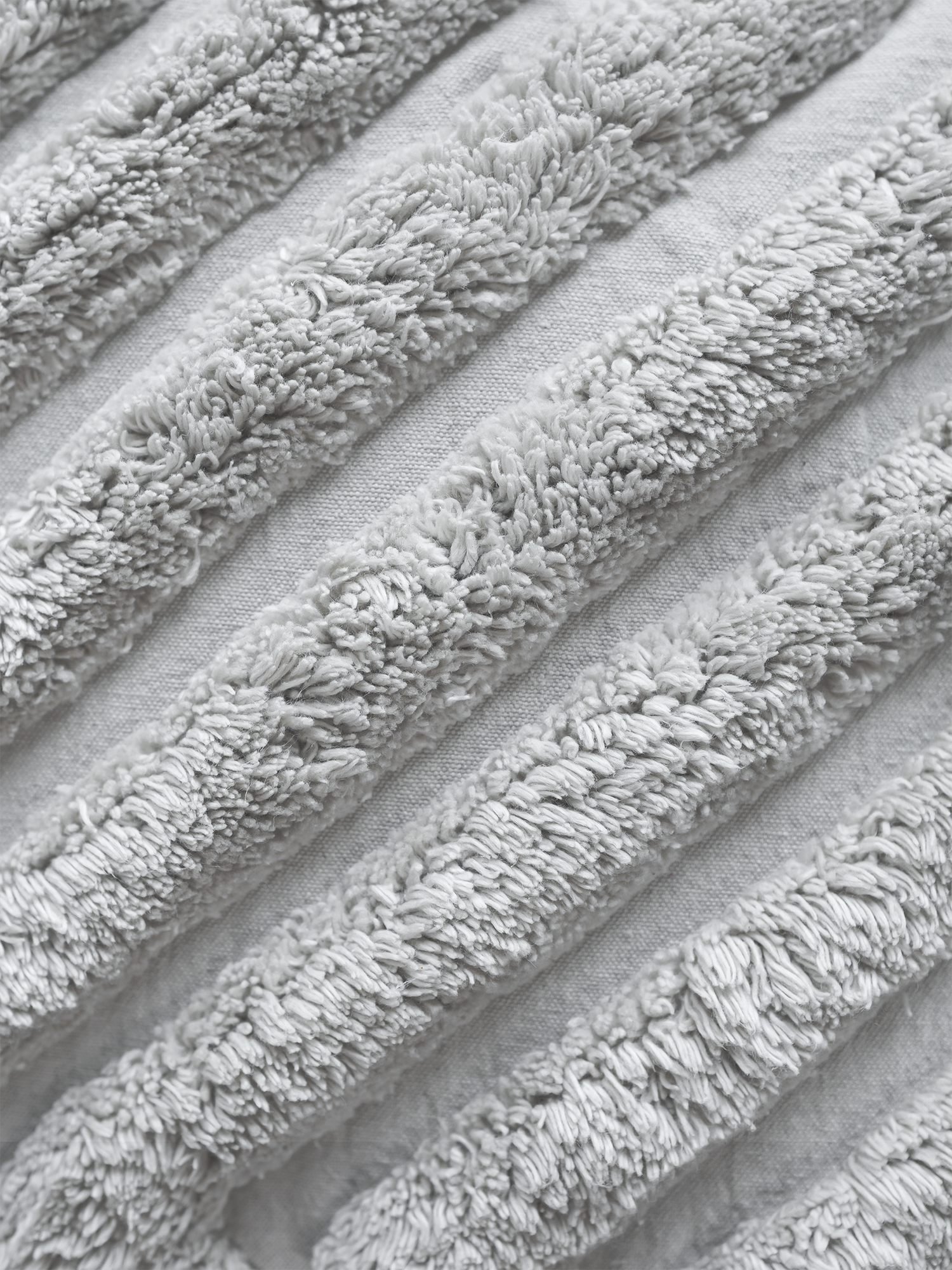 Avery Grey Cotton Cushion