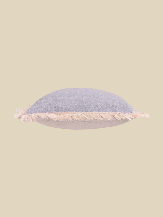 Stella Hand-woven Cushion - Light Blue