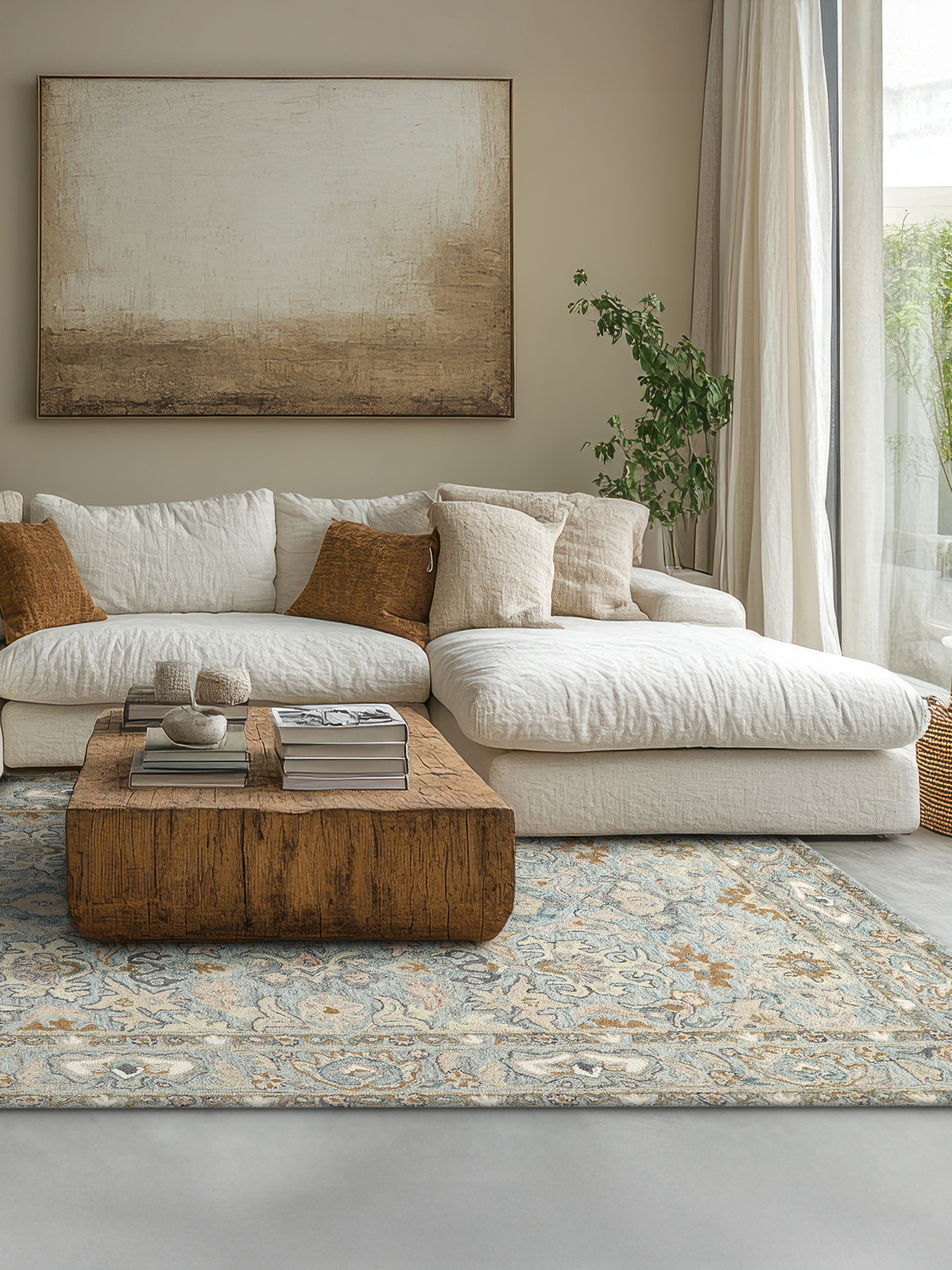 Aalam Hand-tufted Wool Rug