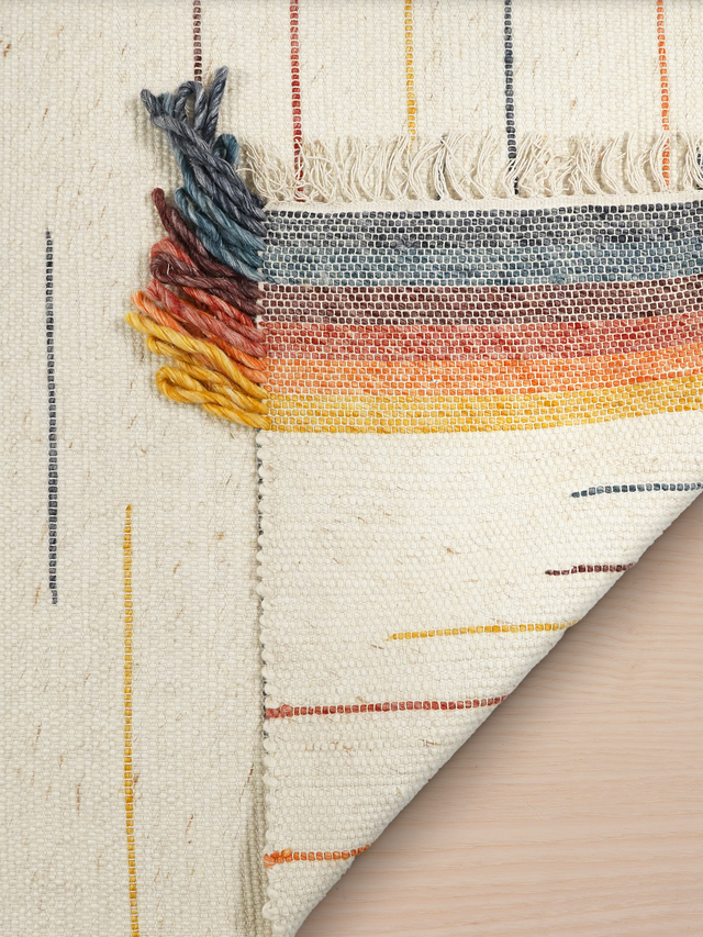 Ava Hand-woven Wool Cotton Rug