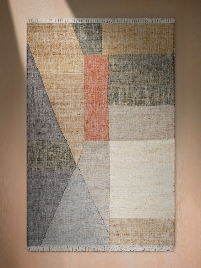 Avey Hand-woven Jute Cotton Rug