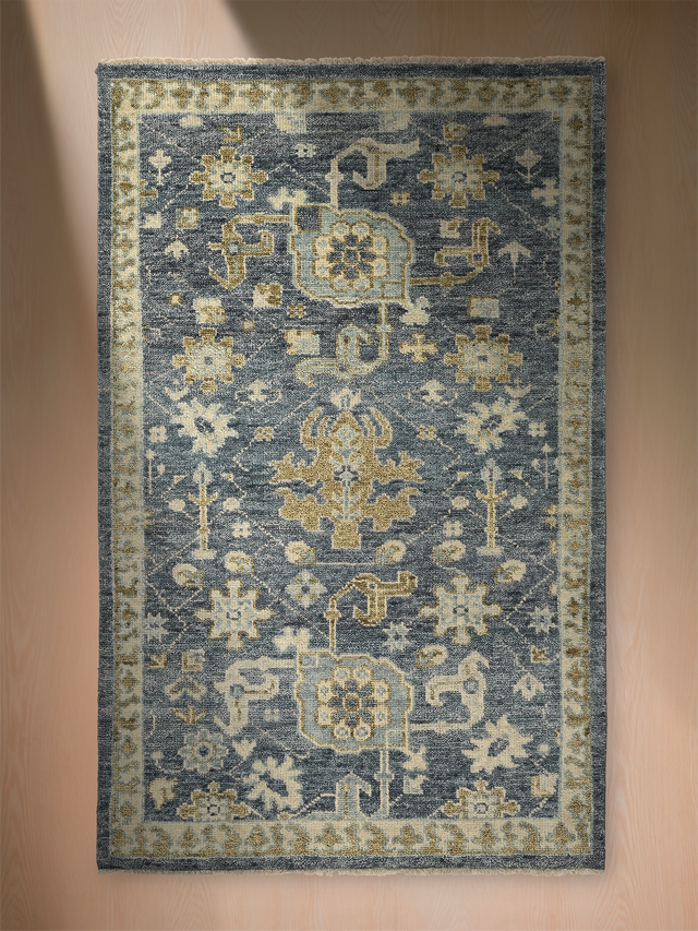 Bloomville Hand-knotted Wool Rug