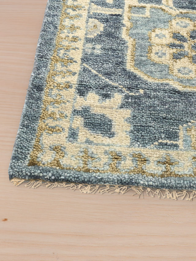 Bloomville Hand-knotted Wool Rug