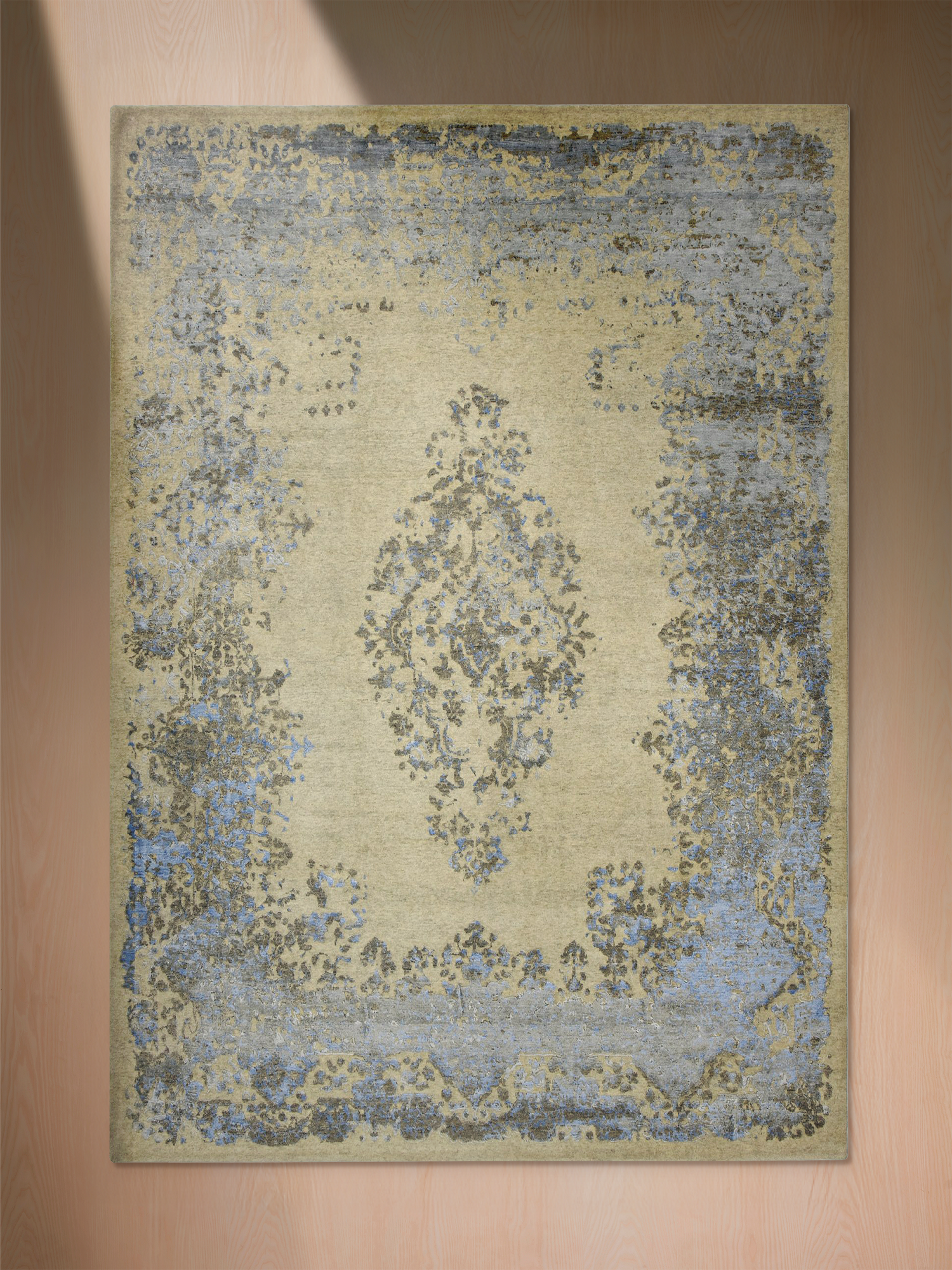 Noor Hand-knotted Wool & Bamboo Silk Rug