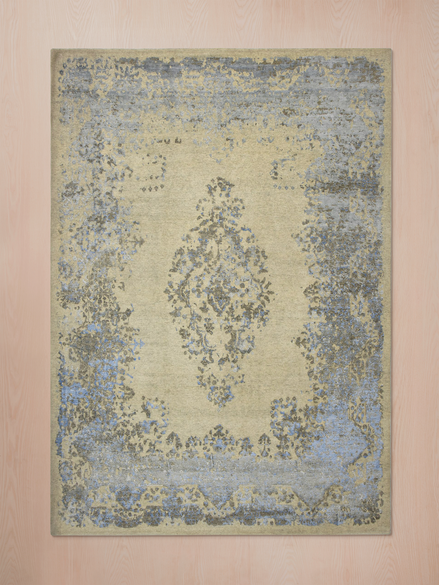 Noor Hand-knotted Wool & Bamboo Silk Rug