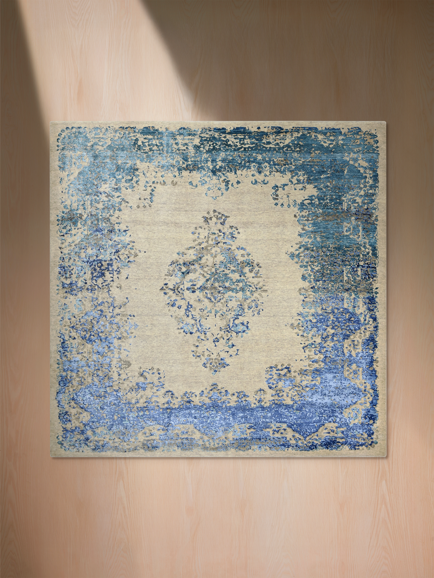Inaya Hand-knotted Wool & Bamboo Silk Rug