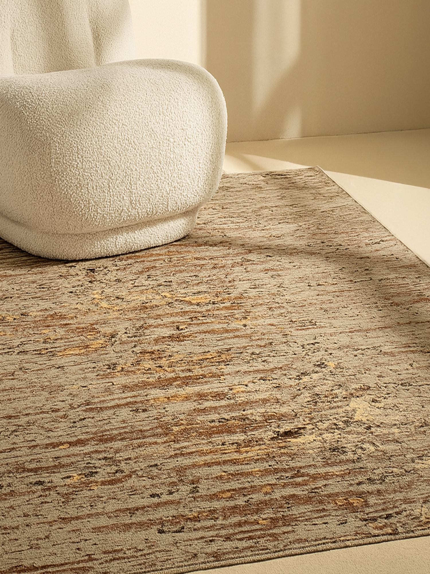 Elke Hand-knotted Wool & Bamboo Silk Rug