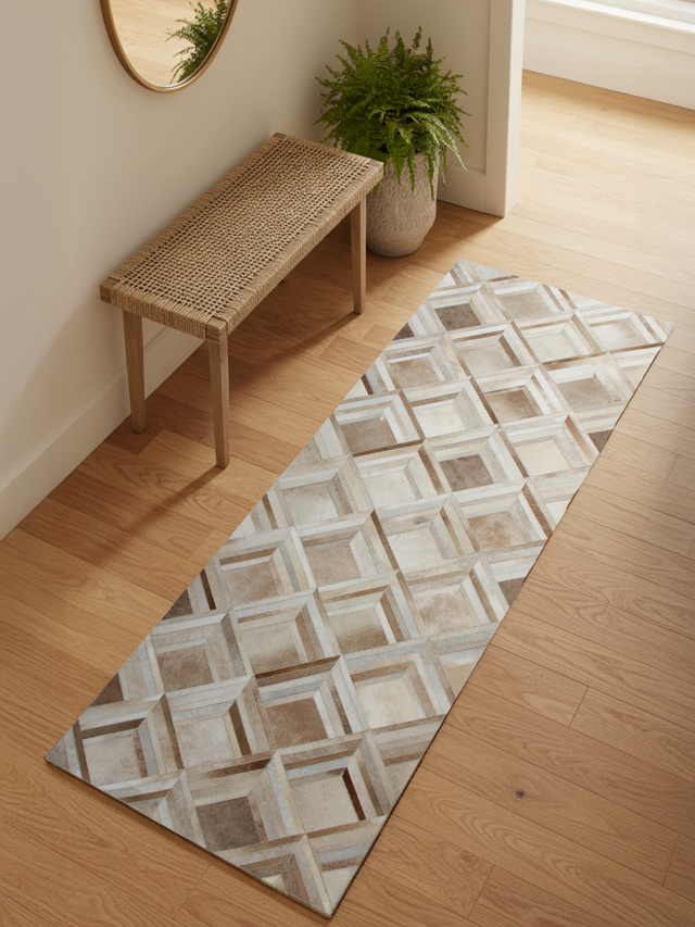 Dune Hide & Wool Rug