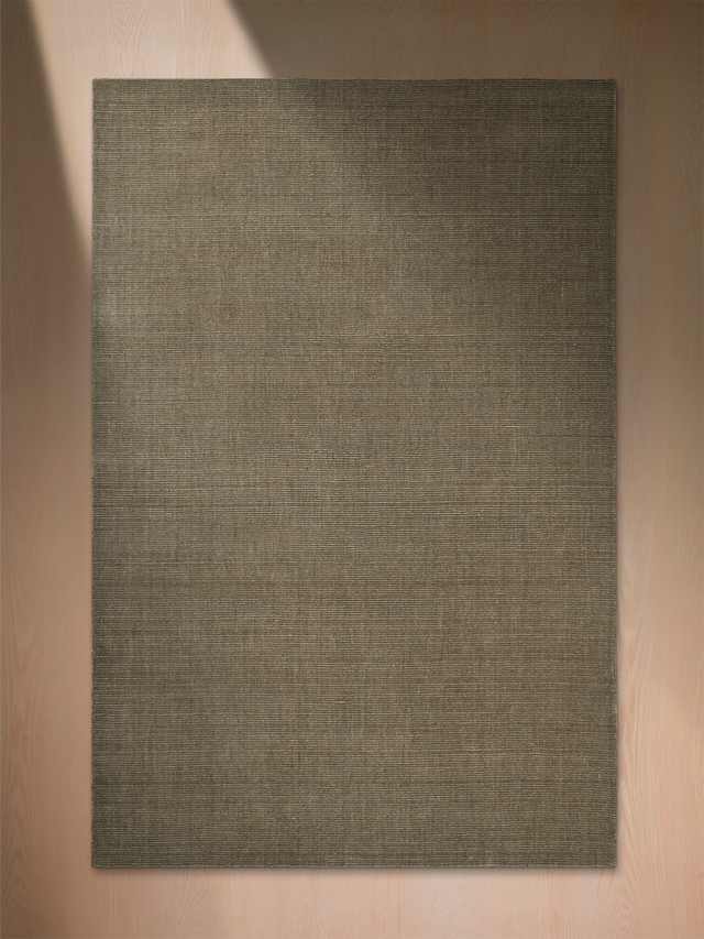 Rumi Green Handloom Wool Rug