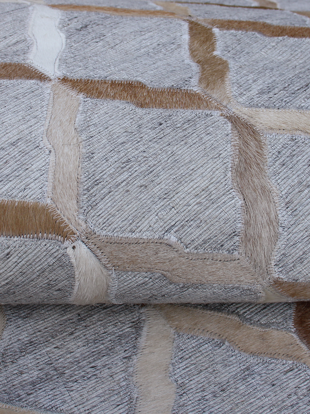 Nadir Hide & Wool Rug