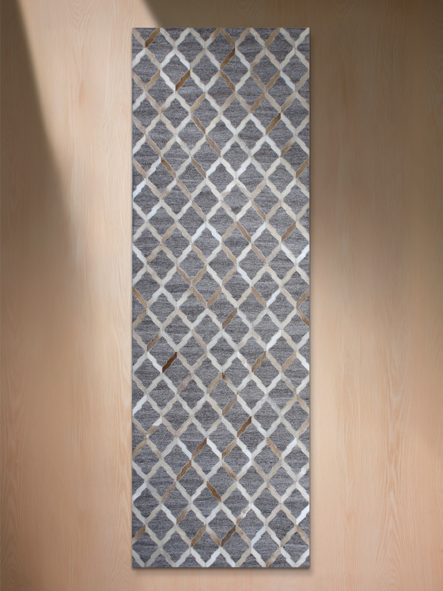 Idris Hide & Wool Rug