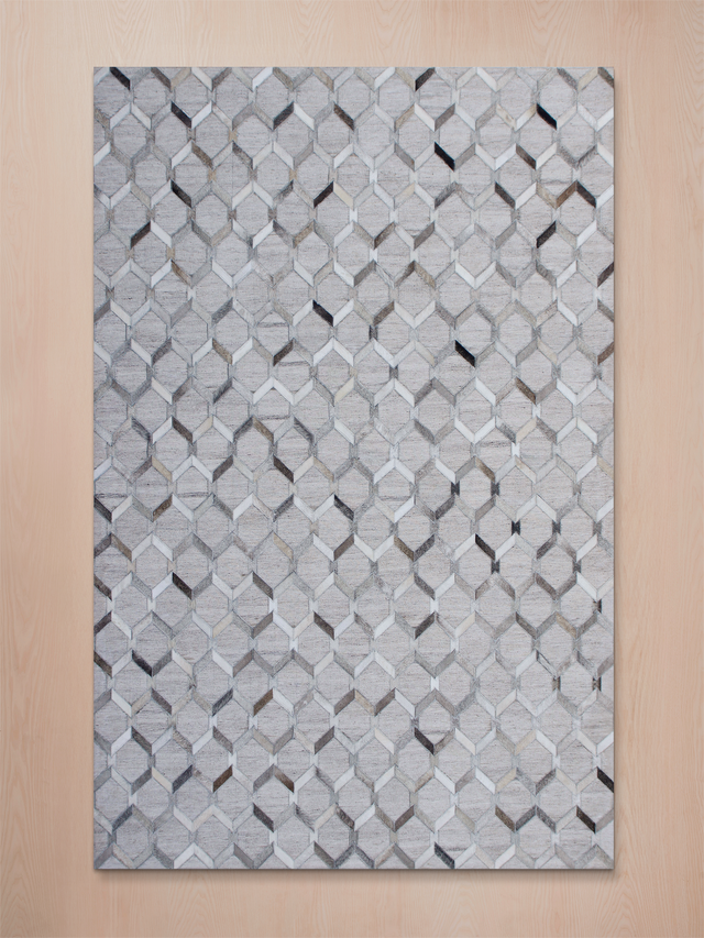 Rehaan Hide & Wool Rug