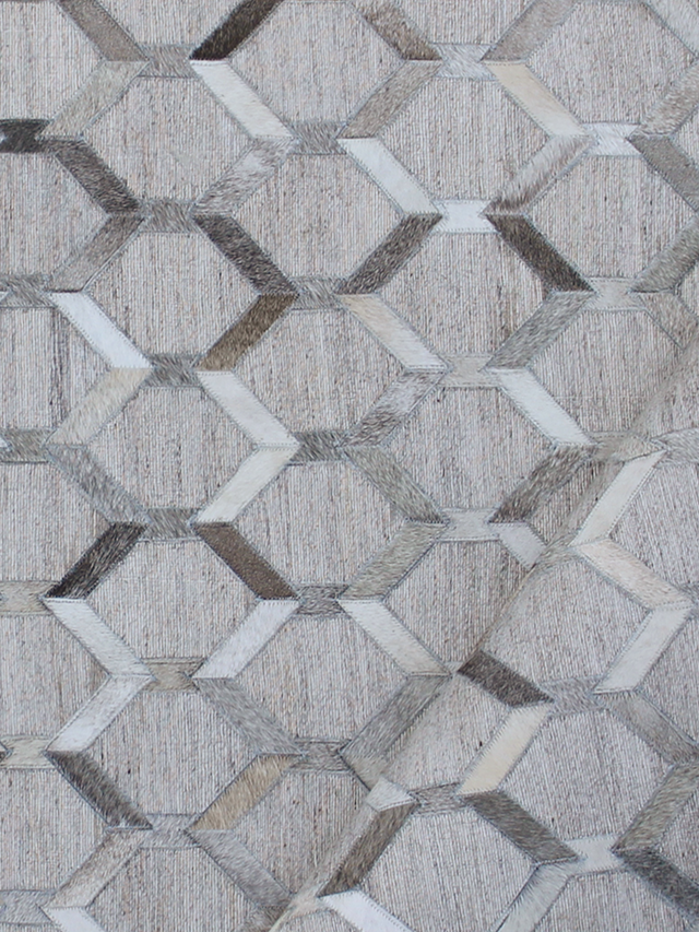 Rehaan Hide & Wool Rug