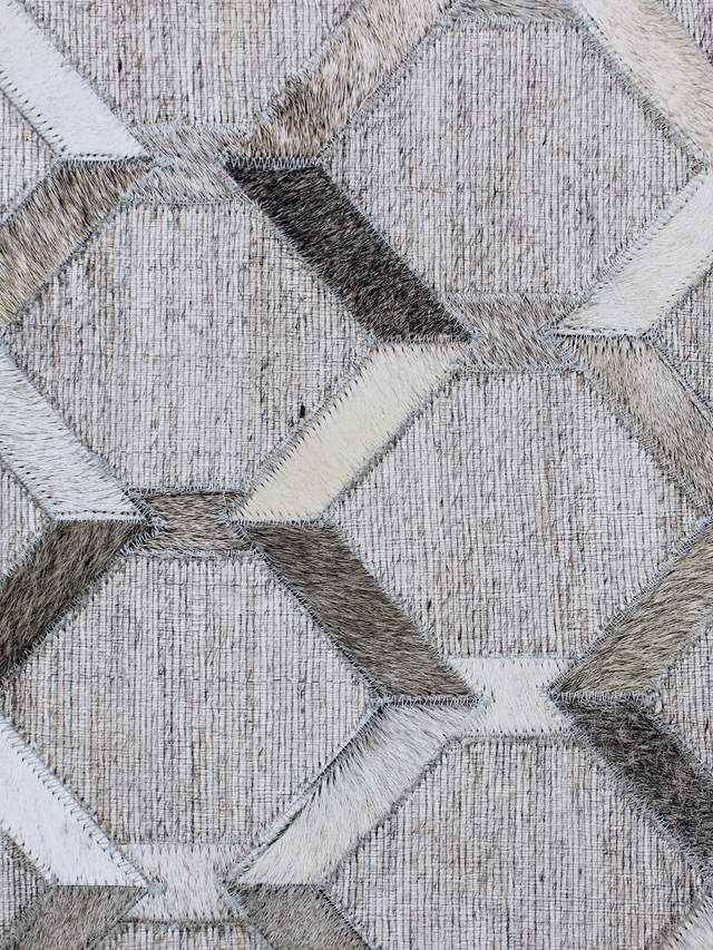 Rehaan Hide & Wool Rug