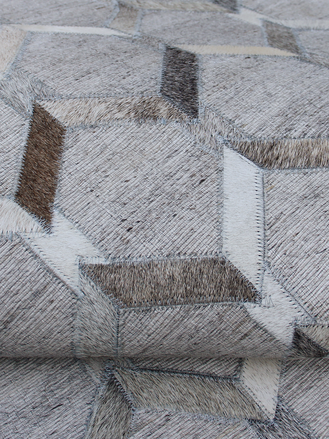 Rehaan Hide & Wool Rug