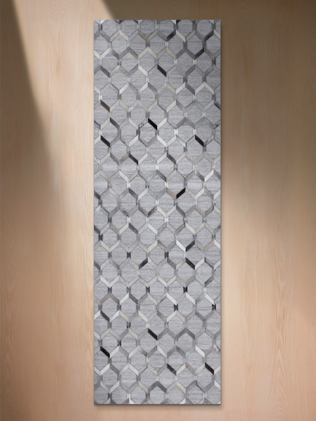 Rehaan Hide & Wool Rug