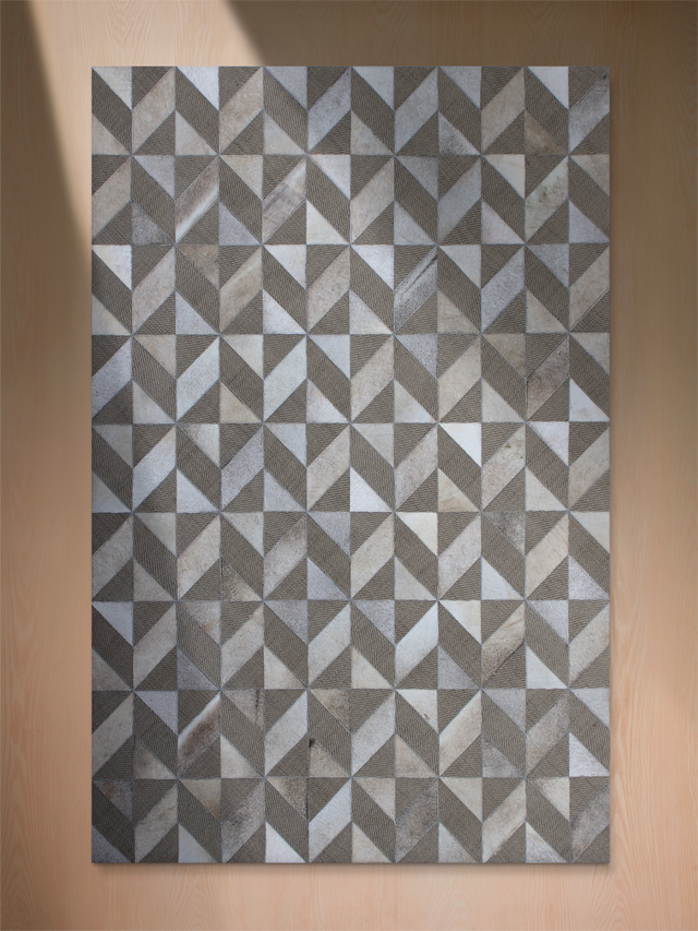 Luke Hide & Wool Rug