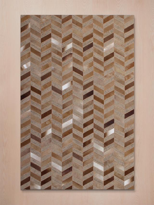 Ruhan Hide & Wool Rug